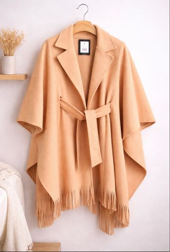 Manteau cape 