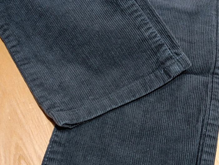 Pantalon velours gris foncé 12 ans - photo numéro 4