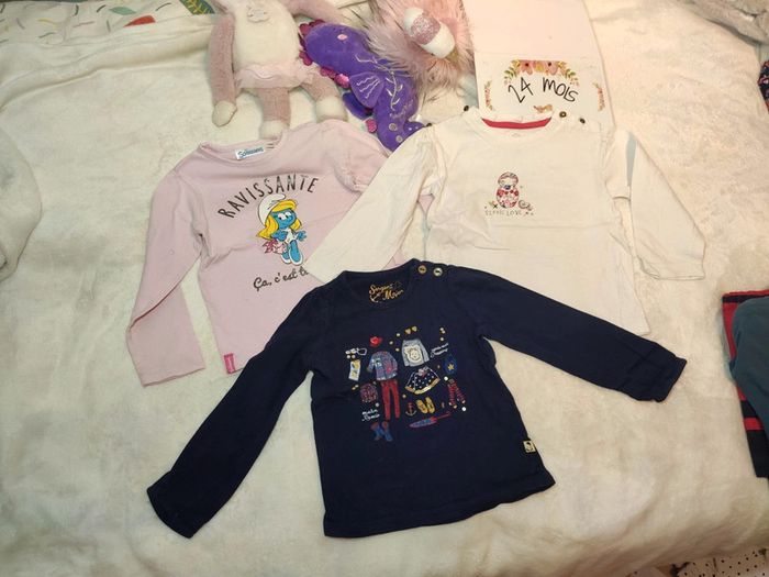 T-shirts manches longues 2 ans