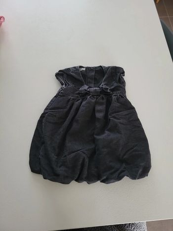 Robe bouffante effet délavé 6 mois grain de blé