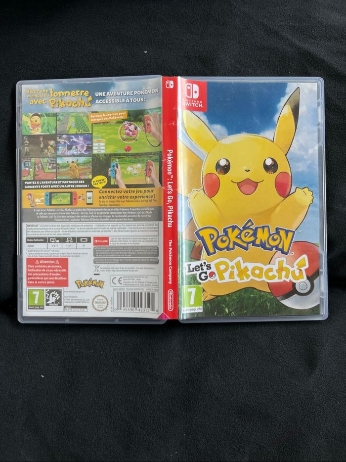 Jeu pokemon pikachu switch