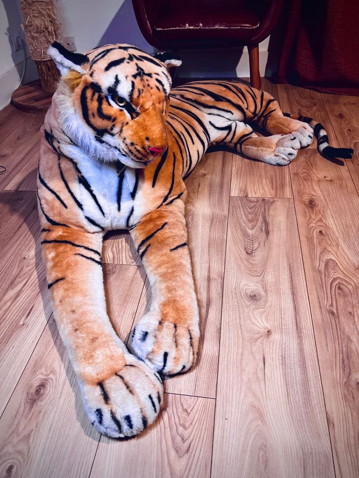 Grande Peluche Tigre 160 cm XXL - photo numéro 2