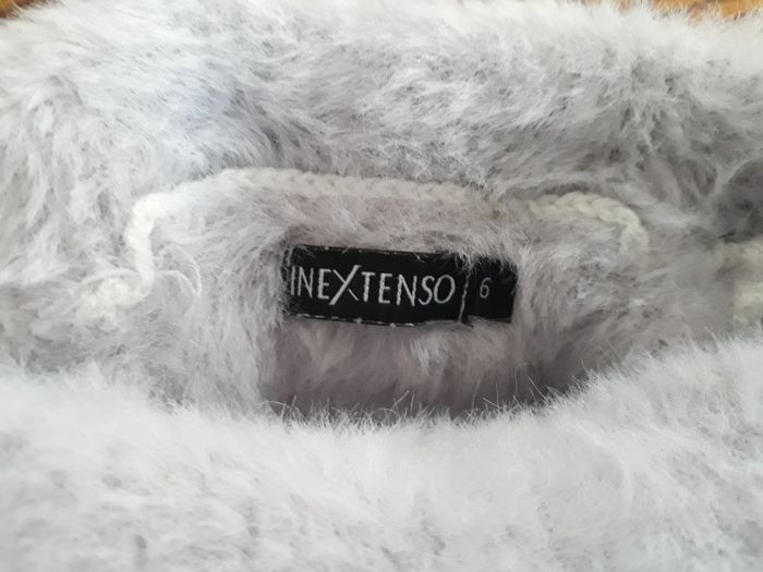 Pull robe gris avec un cygne In extenso  6 ans - photo numéro 3