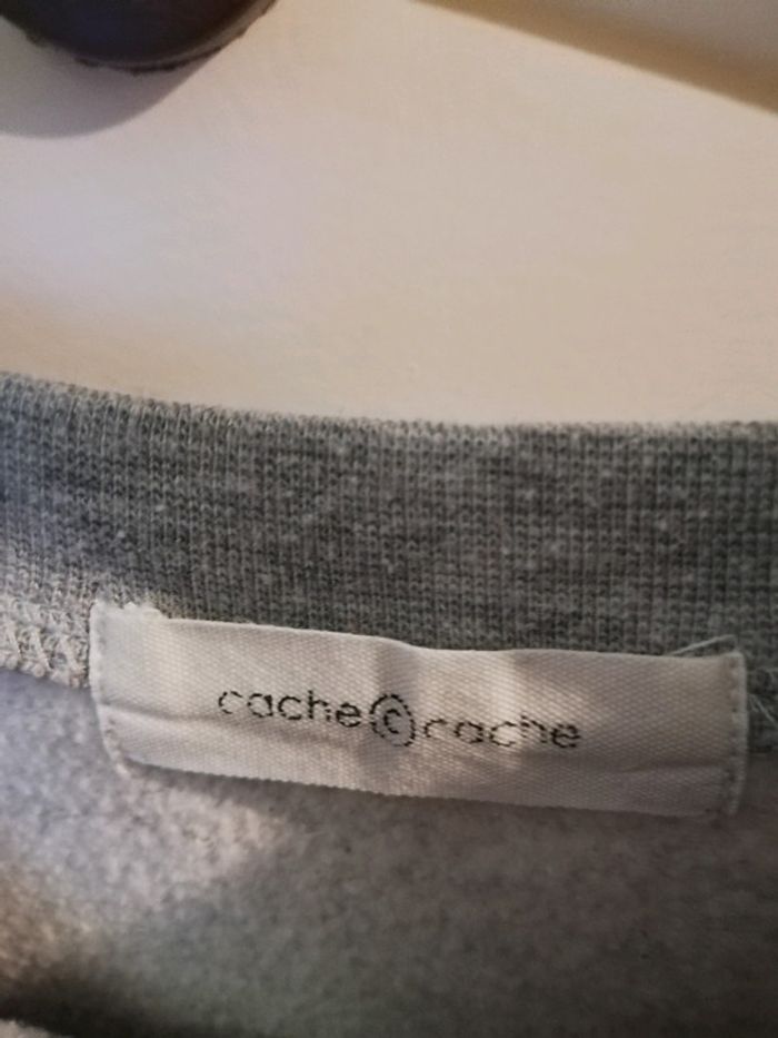 Sweat gris xs Cache-cache - photo numéro 2