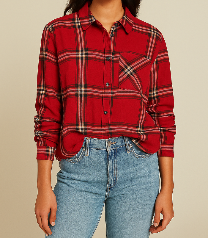 Chemise a motif bûcheron - Marque Primark en taille 40