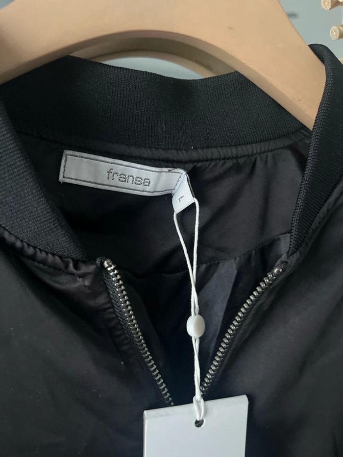 Veste femme Fransa Fanbomb 1 bomber taille L neuf avec étiquette - photo numéro 4