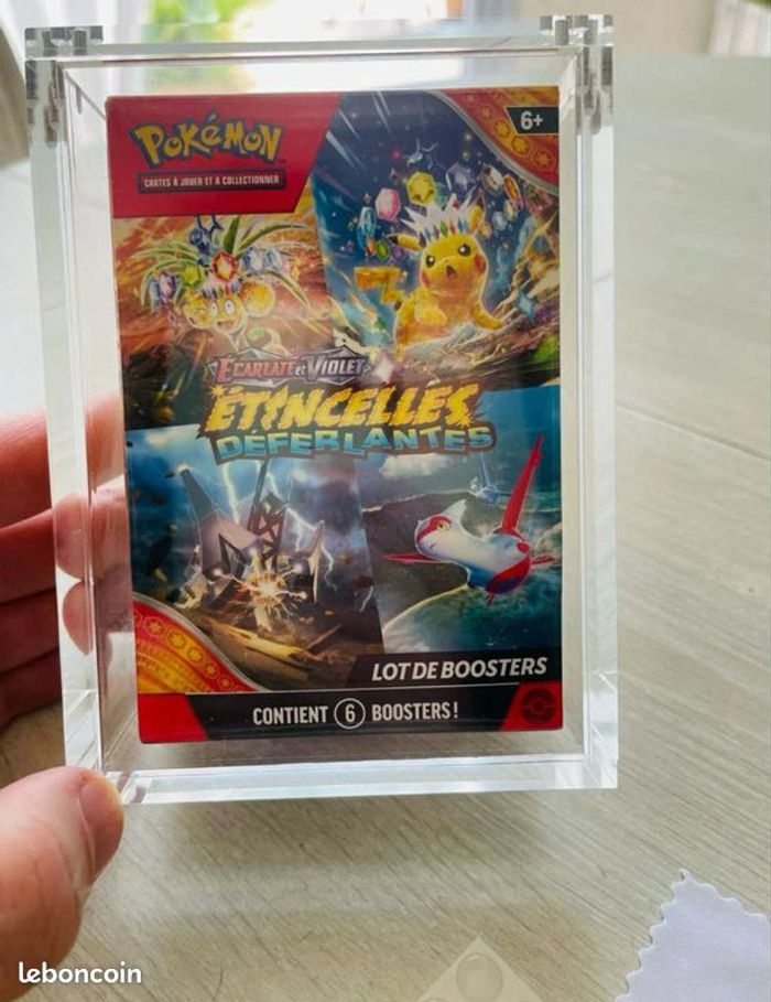 ⚡ Lot de 10 PROTECTIONS ACRYLIQUES pour BUNDLE POKÉMON - photo numéro 5