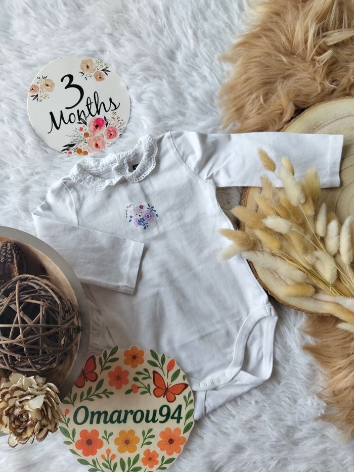 Ensemble complet 4 pièces sergent major fille 3 mois 🎀 - photo numéro 9