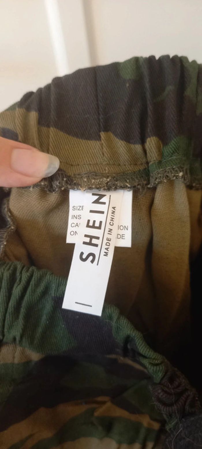 Pantalon cargo militaire kaki, noir, brun shein 38 - photo numéro 4