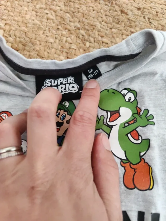 T-shirt super Mario - photo numéro 3