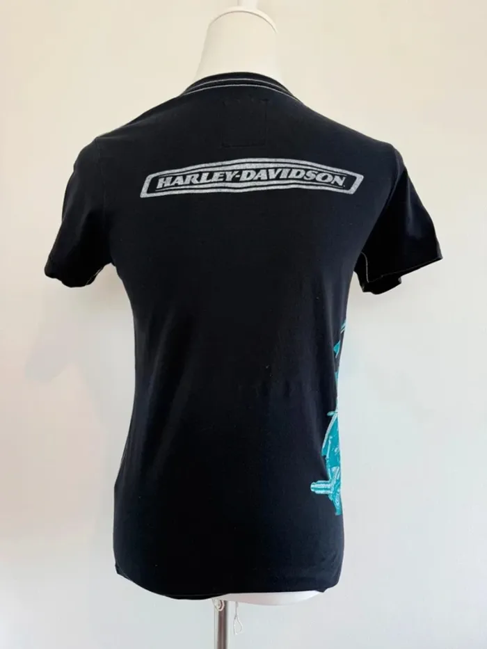 T-shirt Harley Davidson femme Limited Edition taille M - photo numéro 4