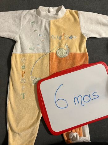 Pyjama mixte 6 mois