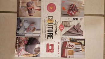 Livre agenda couture singer