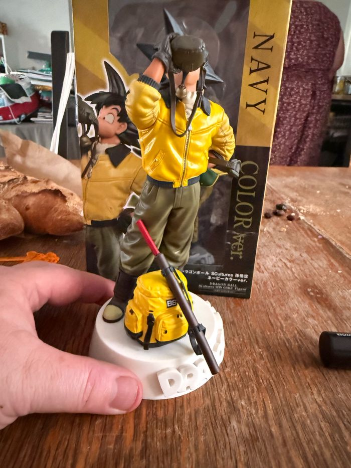 Figurine Dragon Ball Son Goku SCultures Zoukei Tenkaichi Budoukai Navy Color ver - photo numéro 6