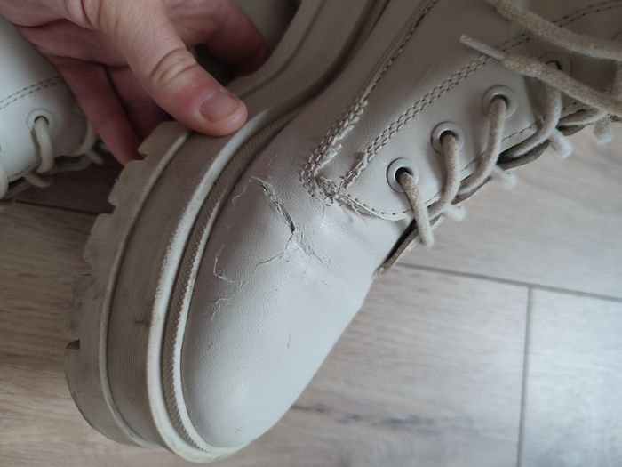 Bottes beige femme Stradivarius - photo numéro 4