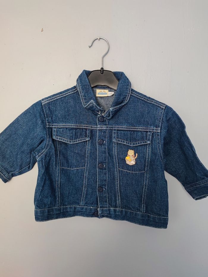 Veste en jean 18 mois sergent major