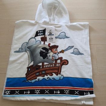Poncho petit garçon été corsica 60x120cm