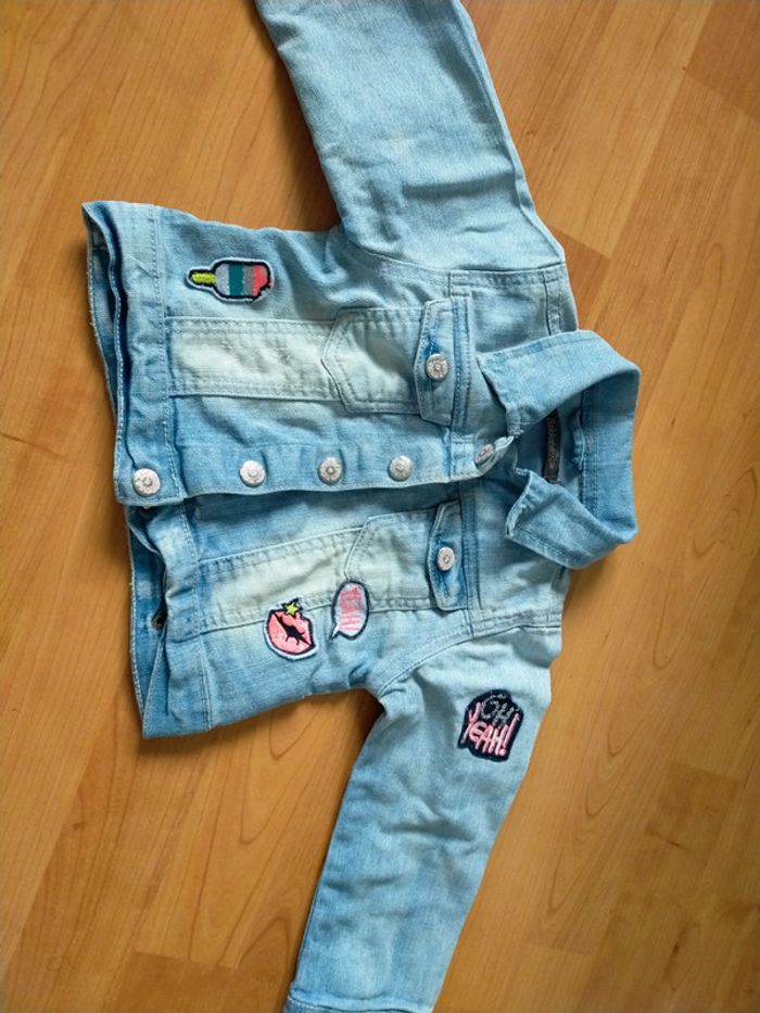 Jolie veste à patchs