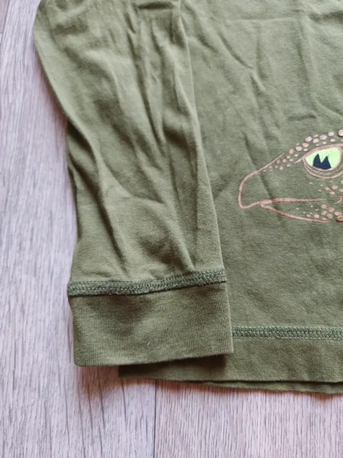 T-shirt manches longues 7/8 ans H&M - photo numéro 3
