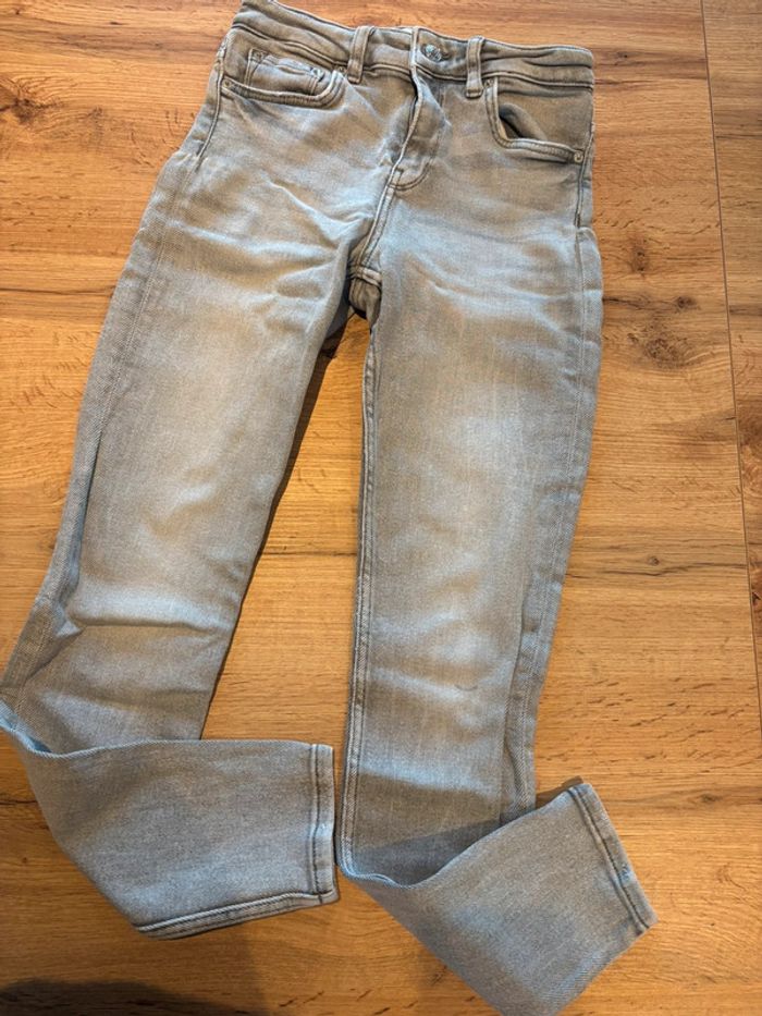 Jeans slim gris Zara taille 38