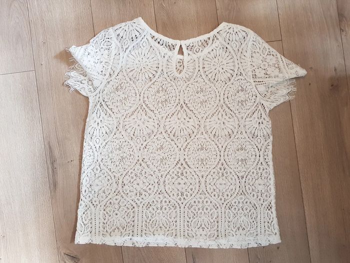 T-shirt dentelle - photo numéro 2