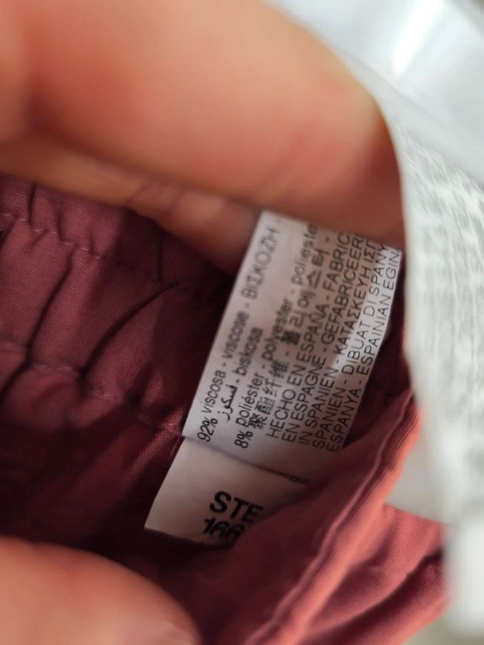 Pantalon femme -rose- chinos - photo numéro 5