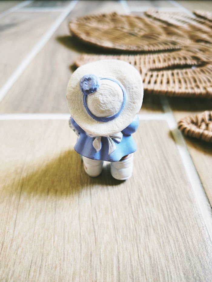 🐻Figurine Furskins Bear Ours avec poussette année 1986 vintage - photo numéro 2