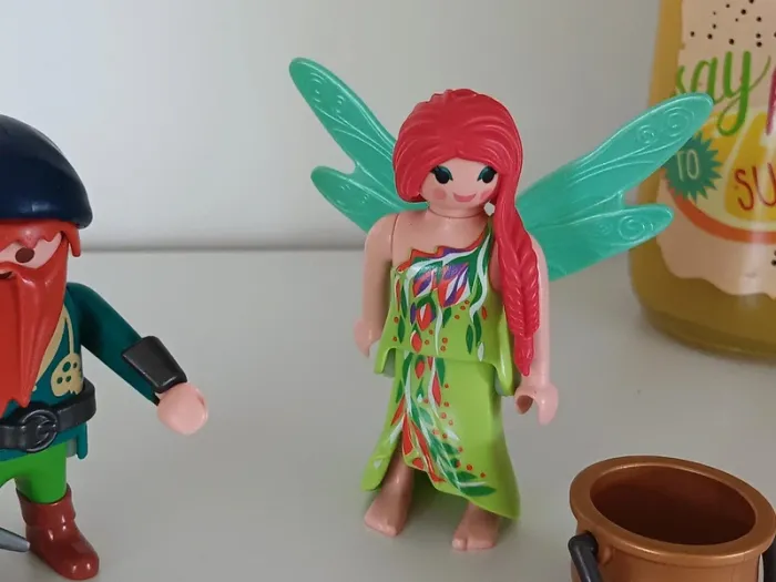 Fée et naim de la forêt playmobil - photo numéro 3