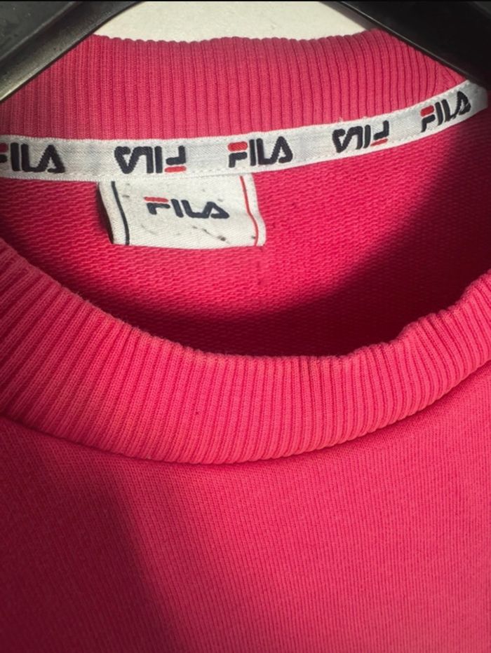 Sweat Fila crop top - photo numéro 2