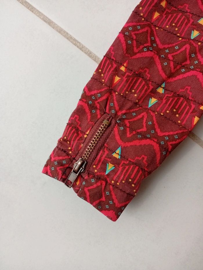 Veste bordeaux Tape à l'oeil taille 2 ans - photo numéro 6