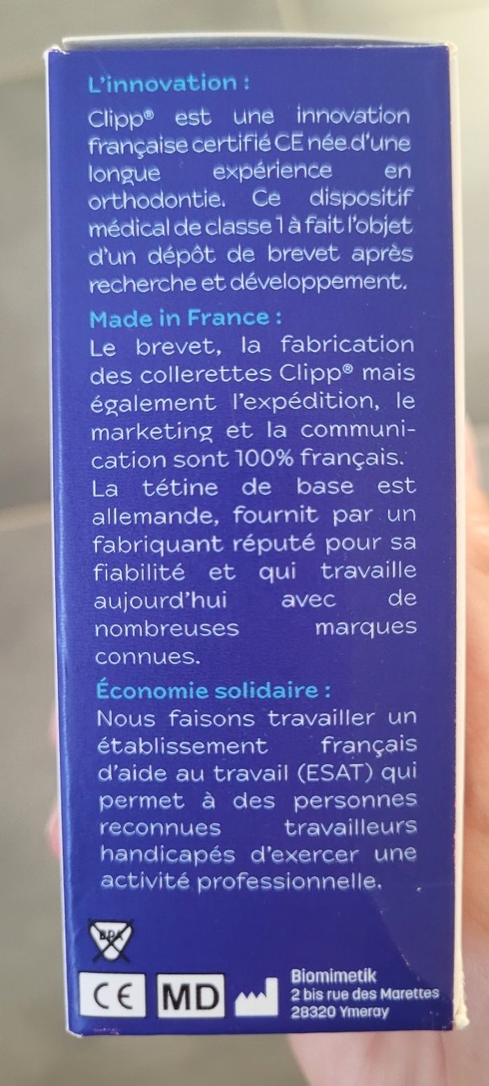 Tétine de sevrage Clipp - photo numéro 3