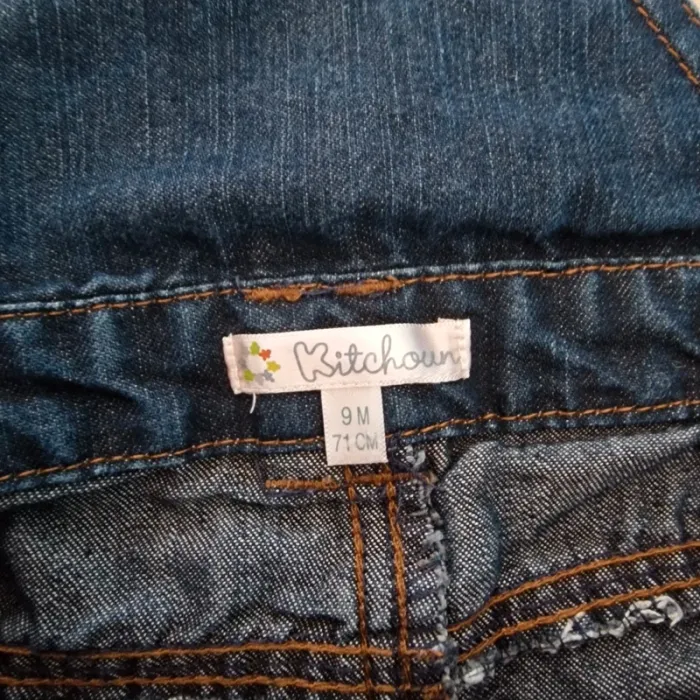 2 salopettes 9 mois - photo numéro 5