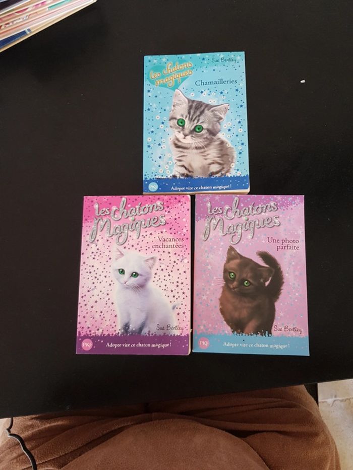 Lot de 3 livres enfant - Les chatons magiques de Sue Bentley
