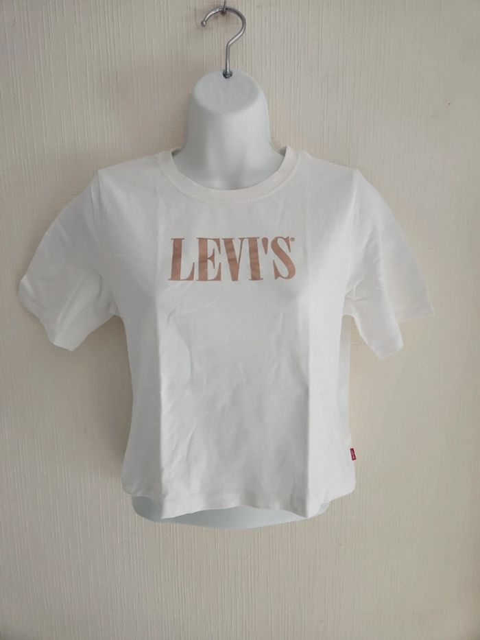 Tee-shirt court manches courtes Levi's 14 ans - photo numéro 2