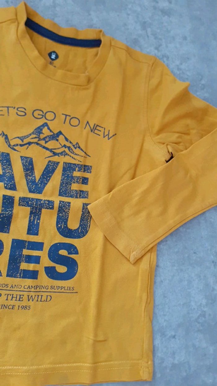 Tee-shirt jaune - photo numéro 3