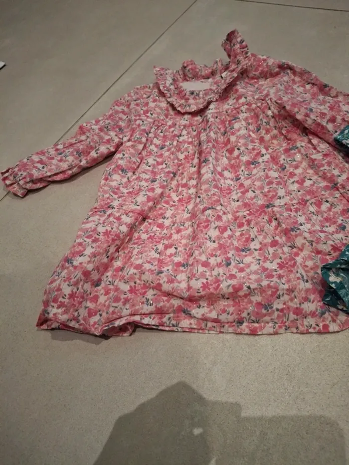 Lot de 2 robes été 12 mois - photo numéro 2