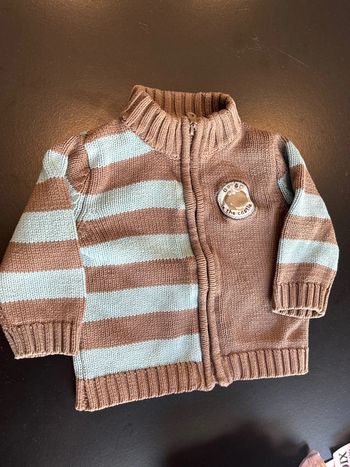 Gilet rayé