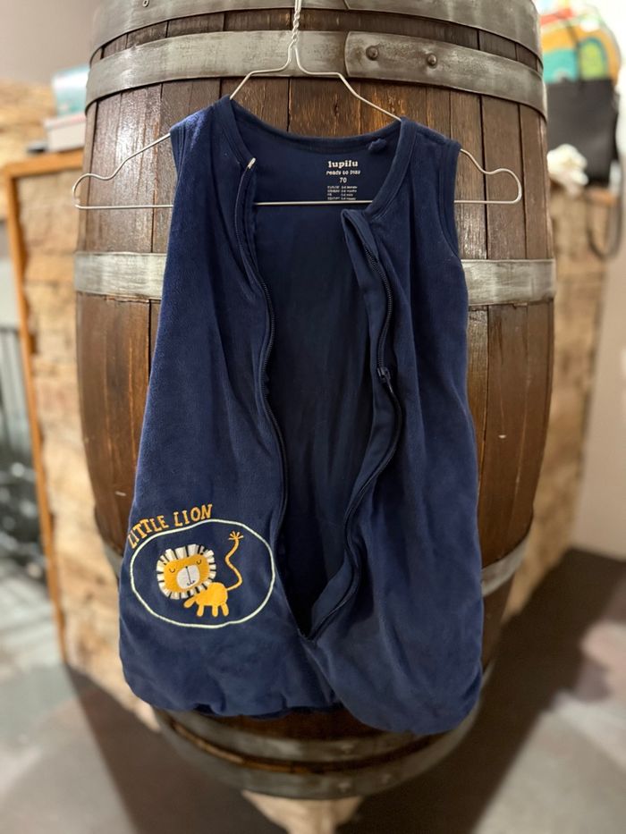 Gigoteuse bleu marine  70cm - photo numéro 3