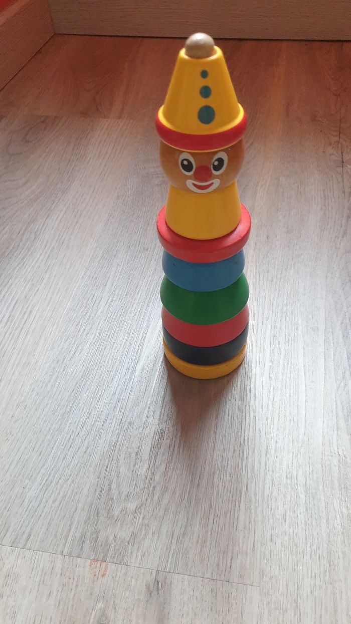 Clown à empiler enfant 12 mois