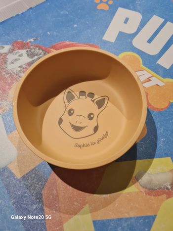 Diverses assiettes en ventouse bol bavoir je peux vendre en lot sinon individuel 2 euros 