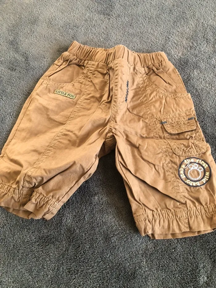 Lot vêtements bébé garçon 1 mois pantalons et veste - photo numéro 7
