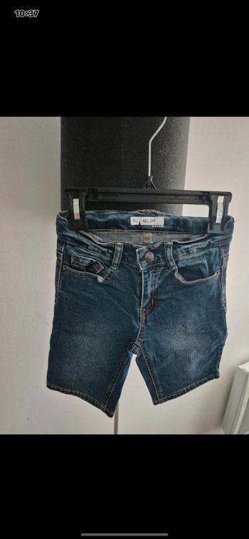 Short jean garçon 7 ans