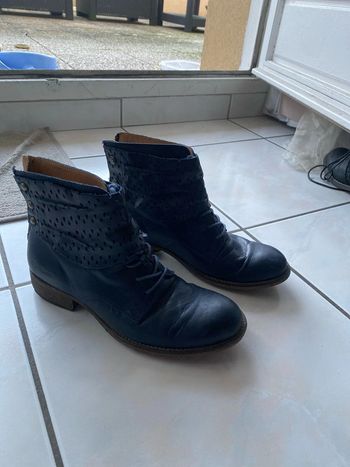 Bottines bleues, Kickers, taille 36