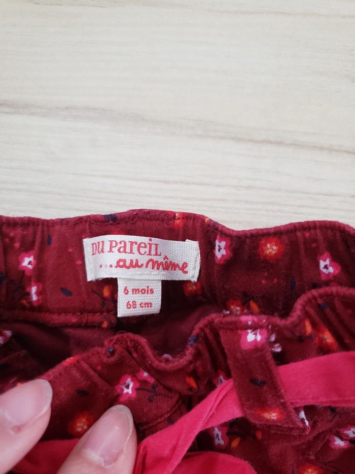 Pantalon du pareil au même 6mois - photo numéro 2