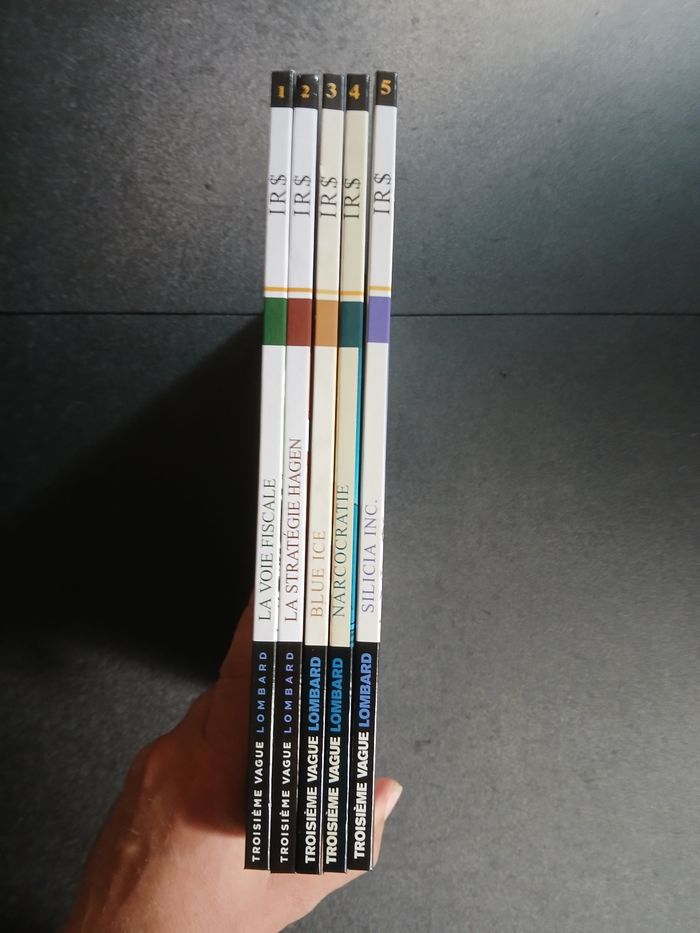 Lot de 5 bd irs 1 à 5 - photo numéro 2