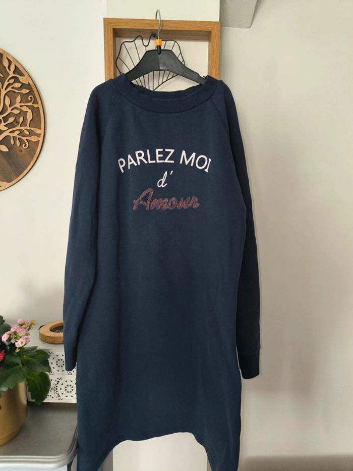 Robe sweat femme amour