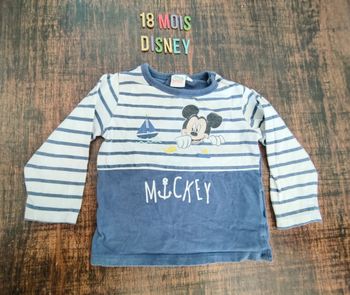 Tee-shirt Mickey 18 mois