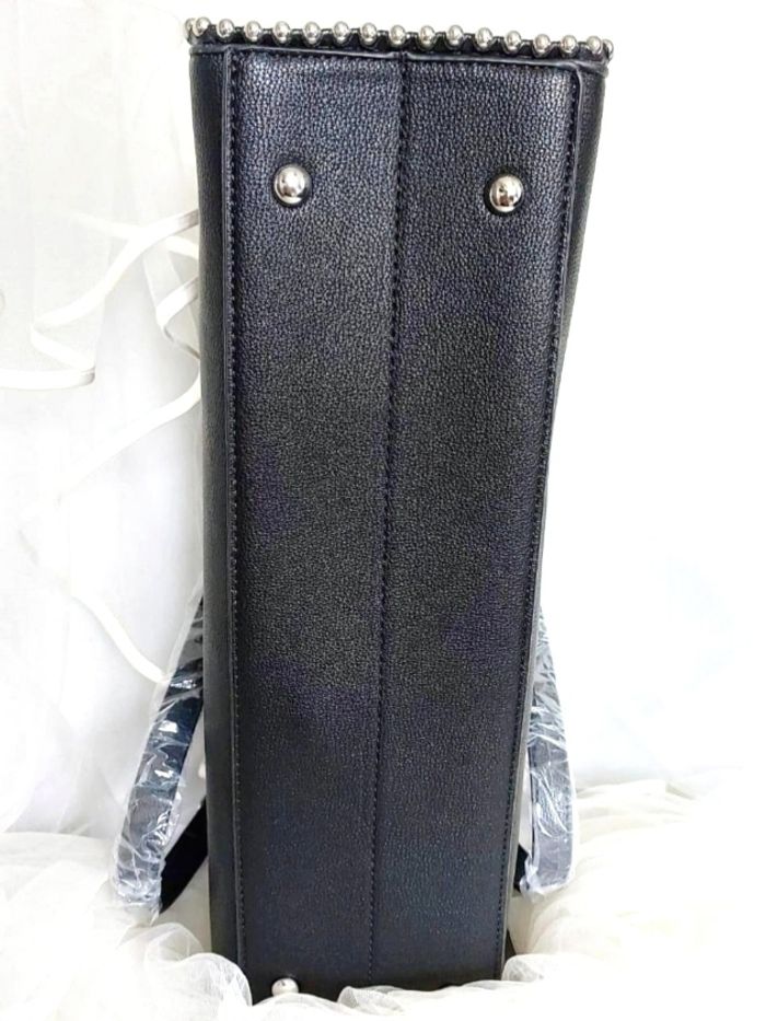 Cabas chaînes perles noir - photo numéro 7