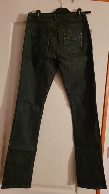 Jeans femme gris noir camaieu