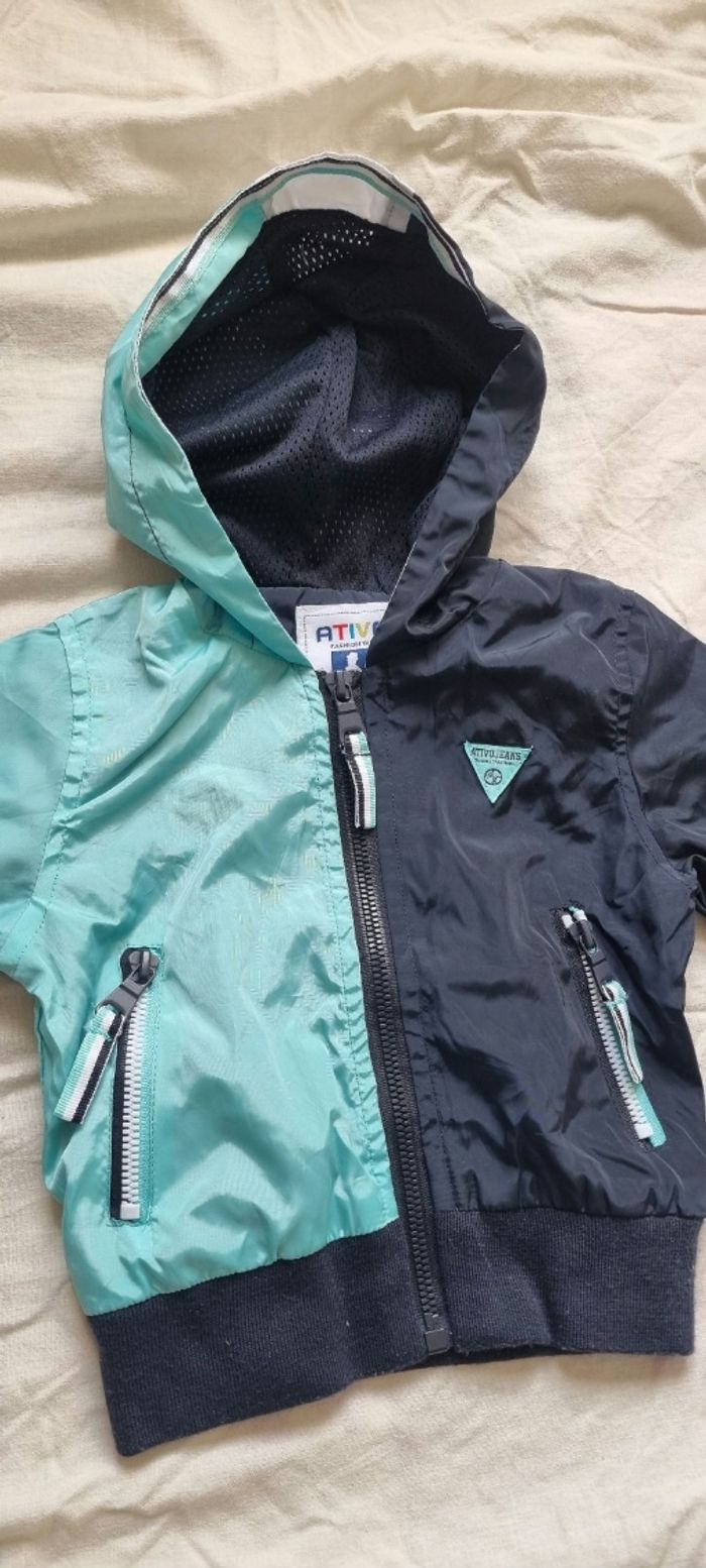 Veste survêtement bébé 9 mois Ativo neuve - photo numéro 2